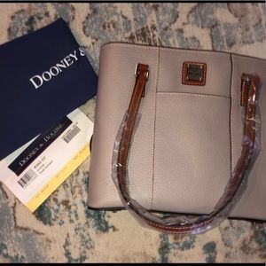 Dooney and Bourke Small Lexington Tote in Oyster